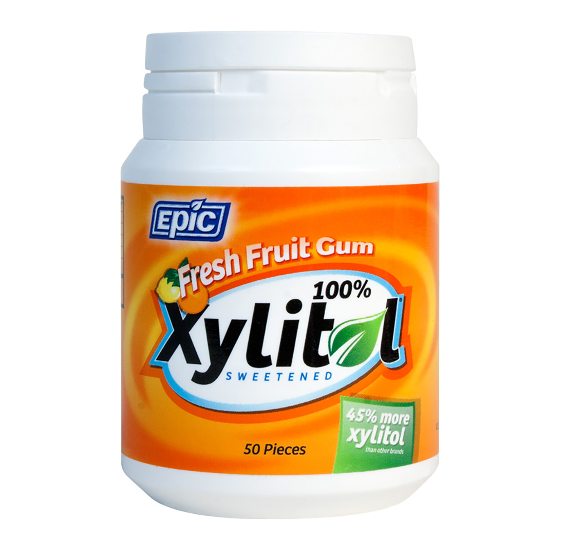 XYLITOL GUM (Fresh Fruit) 50 Pieces