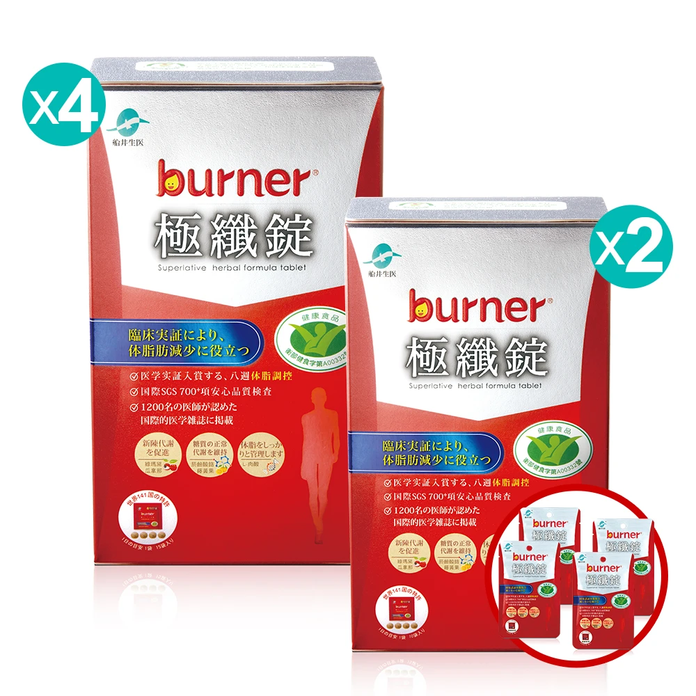 船井®burner®倍熱®極纖體脂管理組(共336顆)加碼送好禮