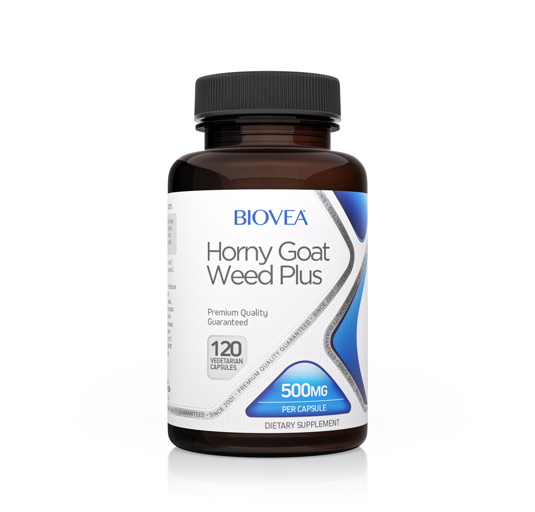 HORNY GOAT WEED PLUS 120 Vegetarian Capsules