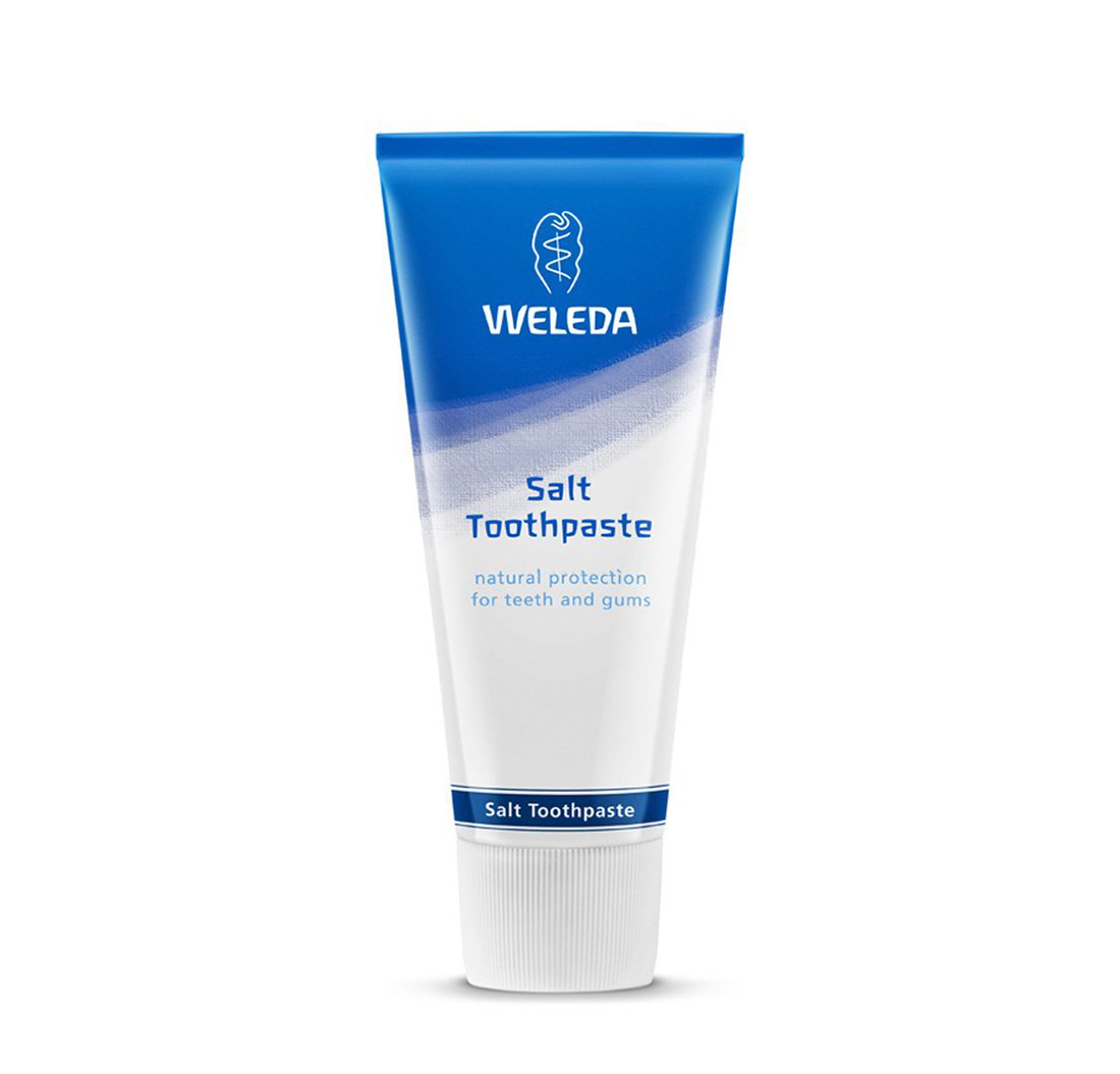 NATURAL SALT TOOTHPASTE (Fluoride-Free) (2.5 Fl. Oz) 75ml