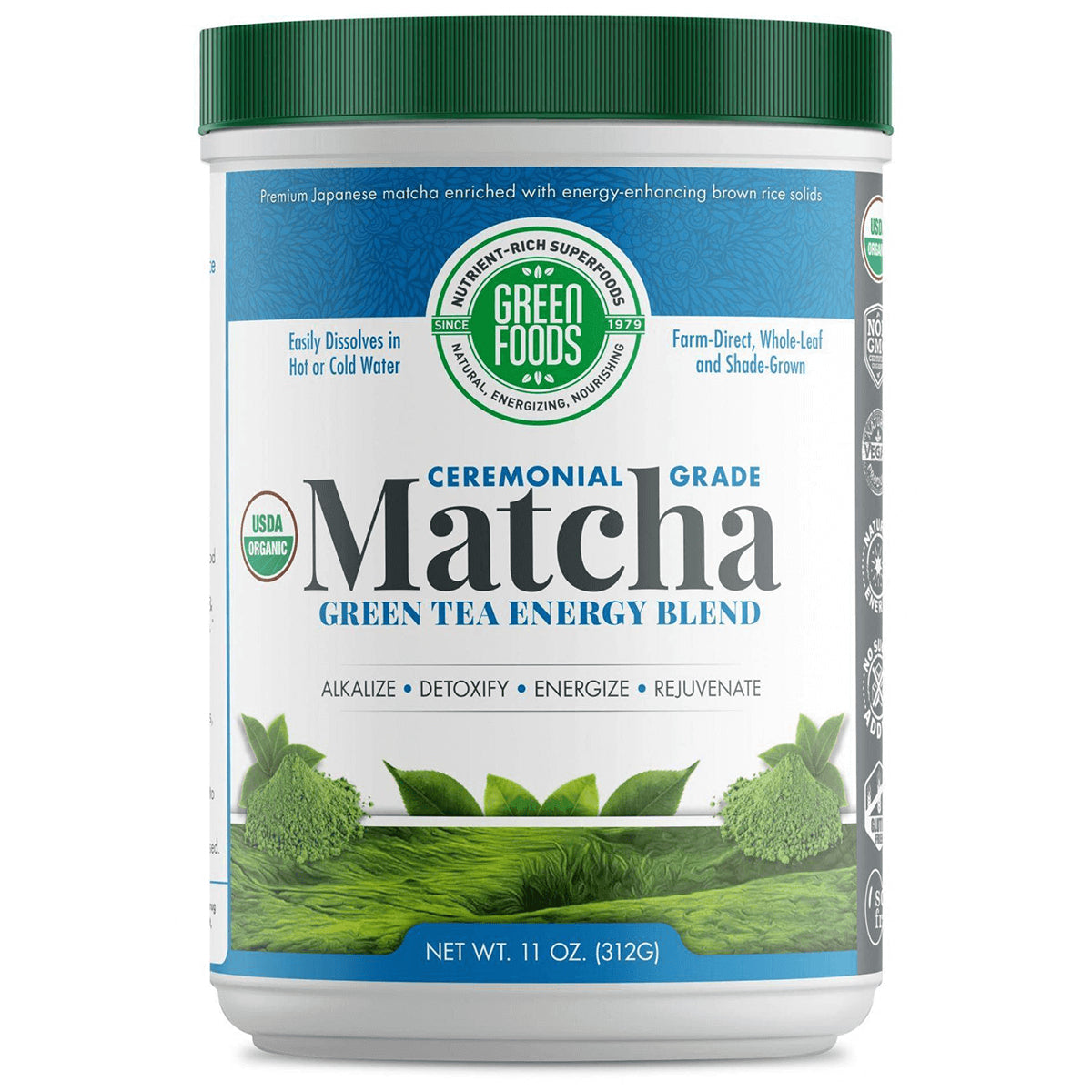 Ceremonial Grade Matcha Green Tea Energy Blend