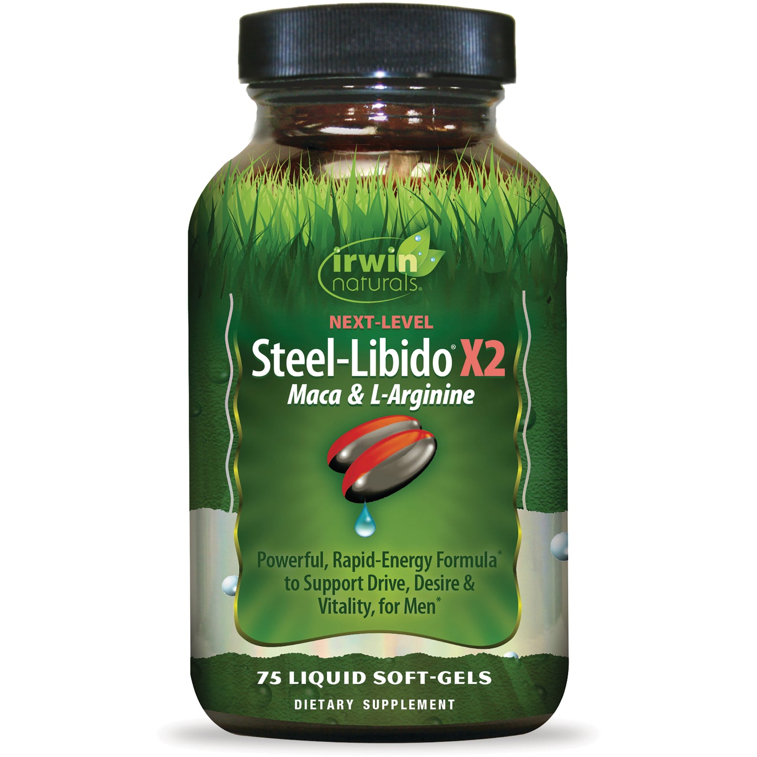 Next Level Steel Libido X2 Maca & L-Arginine