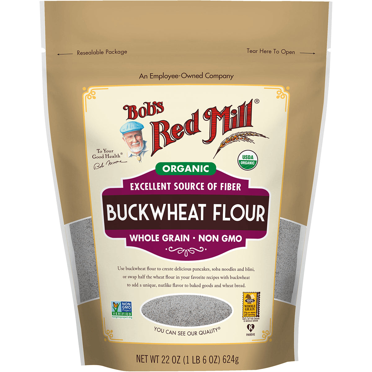 Organic Buckwheat Flour