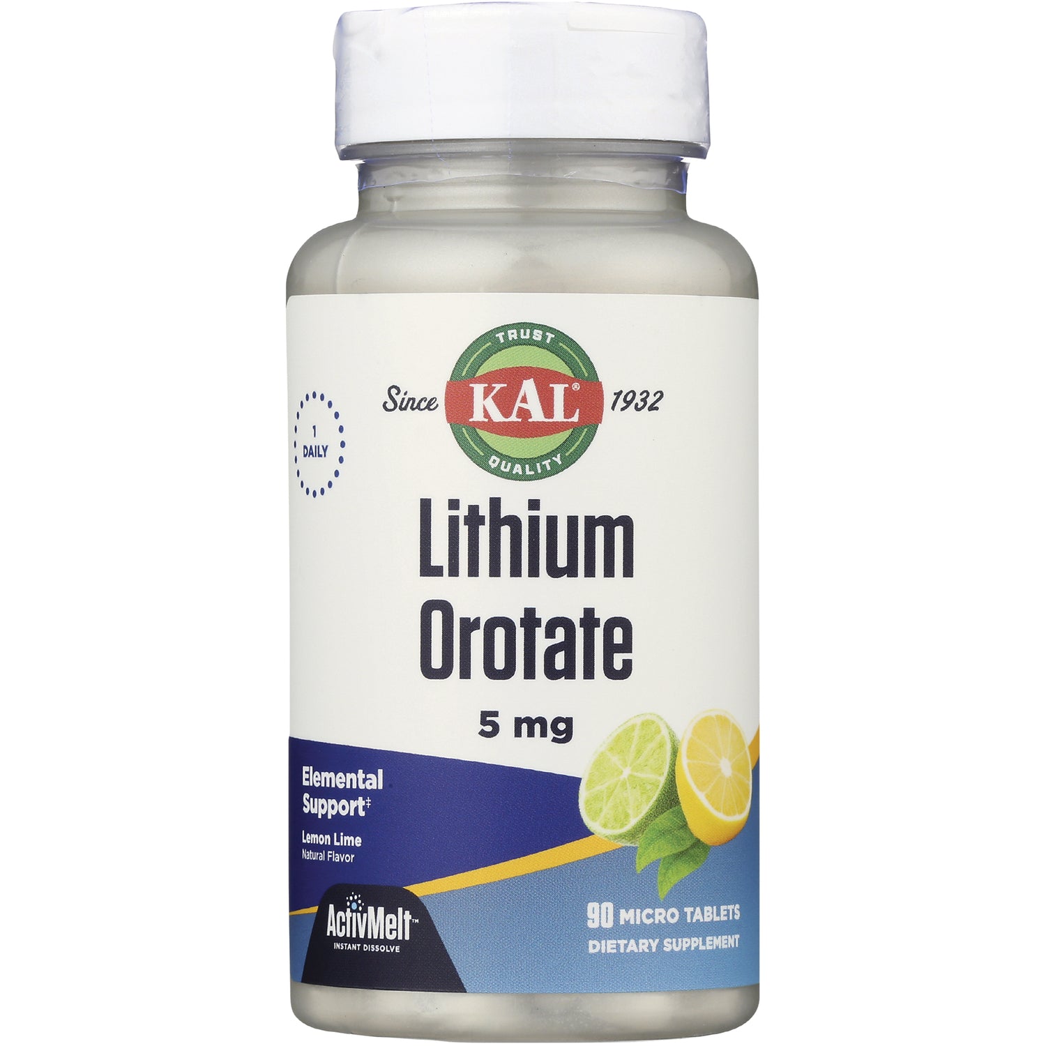 Lithium Orotate - Lemon Lime
