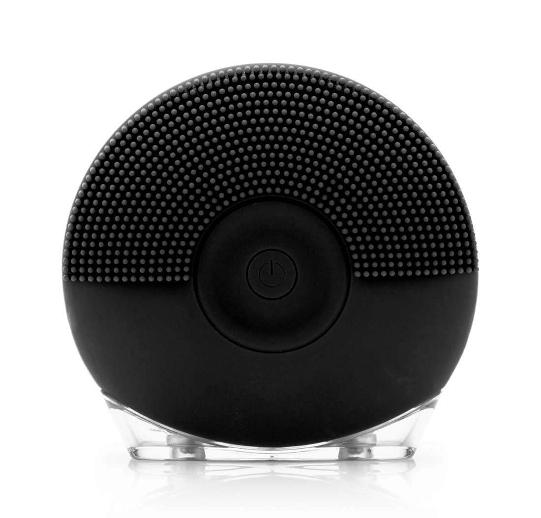 MINI SILICONE FACIAL CLEANSING BRUSH (Black) (USB)