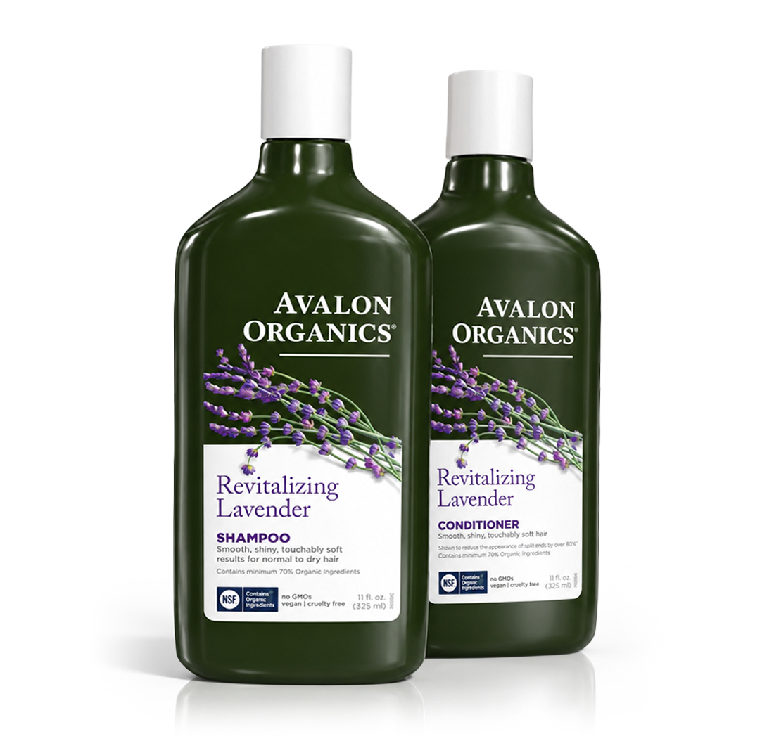 REVITALIZING LAVENDER SHAMPOO & CONDITIONER (Organic) VALUE PACK