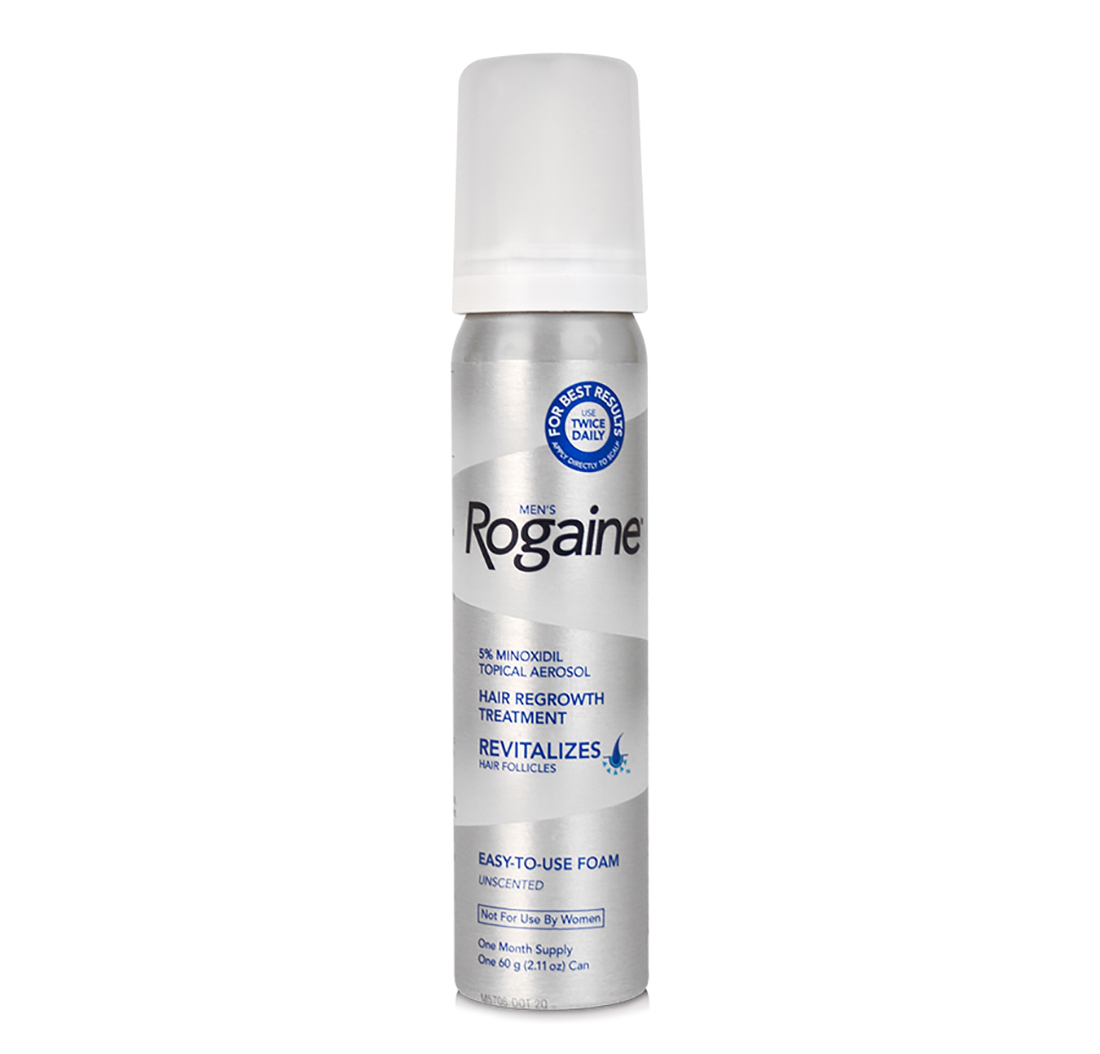 ROGAINE 5% MINOXIDIL FOAM FOR THINNING HAIR For Men (1 Month Supply)