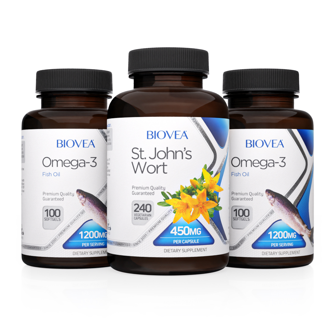 ST. JOHNS WORT & OMEGA-3 VALUE PACK
