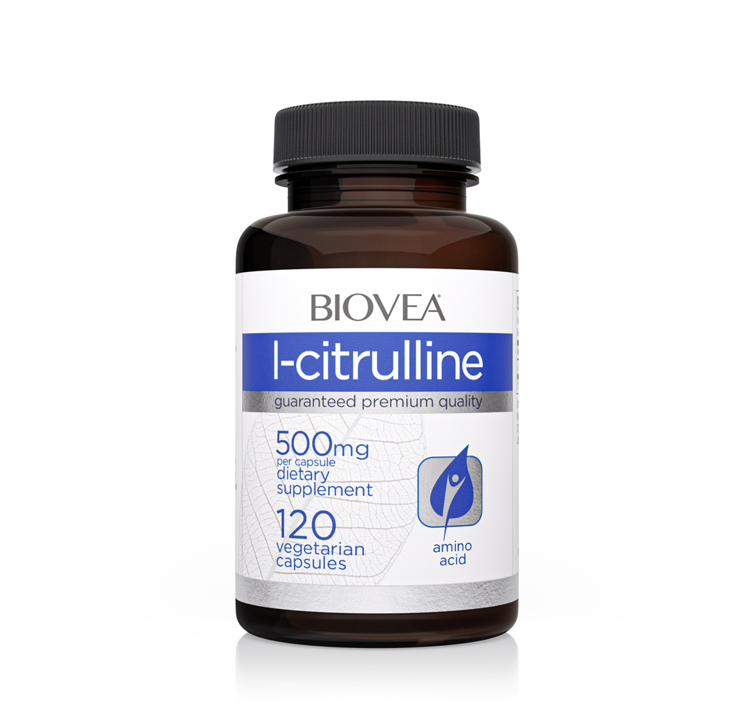 L-CITRULLINE 500mg 120 Vegetarian Capsules