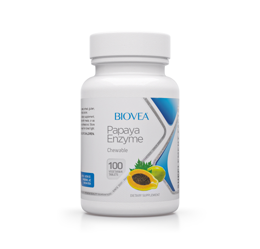 PAPAYA ENZYME 15mg 100 Chewable Tablets